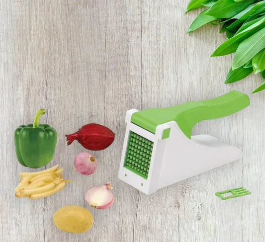 🍅🥕 Heavy-Duty Manual Vegetable Chopper & Chipper 🥦🔪 - Slice, Dice, and Chop
